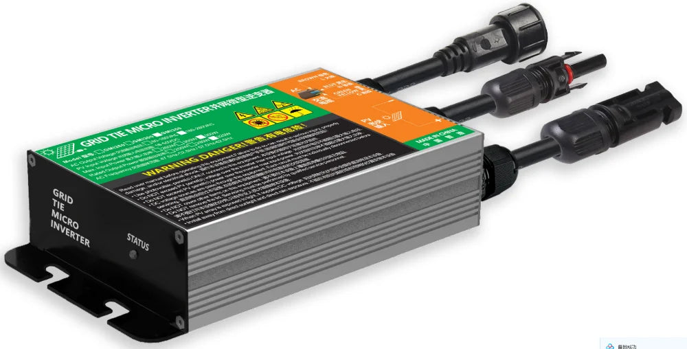 Made from aluminum alloy, this inverter's durable construction ensures long-lasting performance.