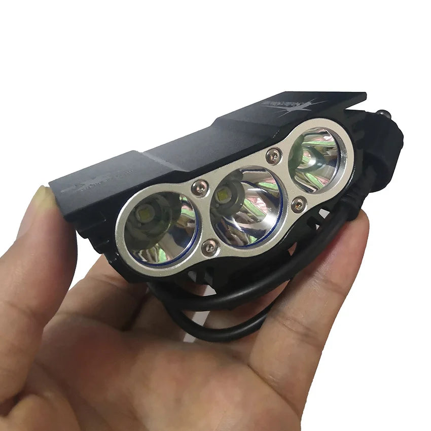 Solarstorm X3 LED Bicycle Light, Solarstorm X3 LED bike lighting system with 4 modes, waterproof and USB rechargeable.