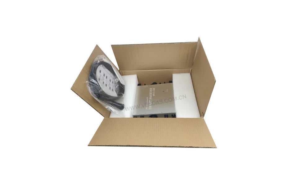 MPPT 1400W Solar Micro Inverter, Solar Inverter Specifications: 1400W, waterproof design, MPPT function, tracking voltage 22-50V, output power >1000W.