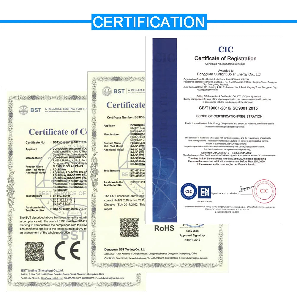 12V Flexible Solar Panel 600W 100W