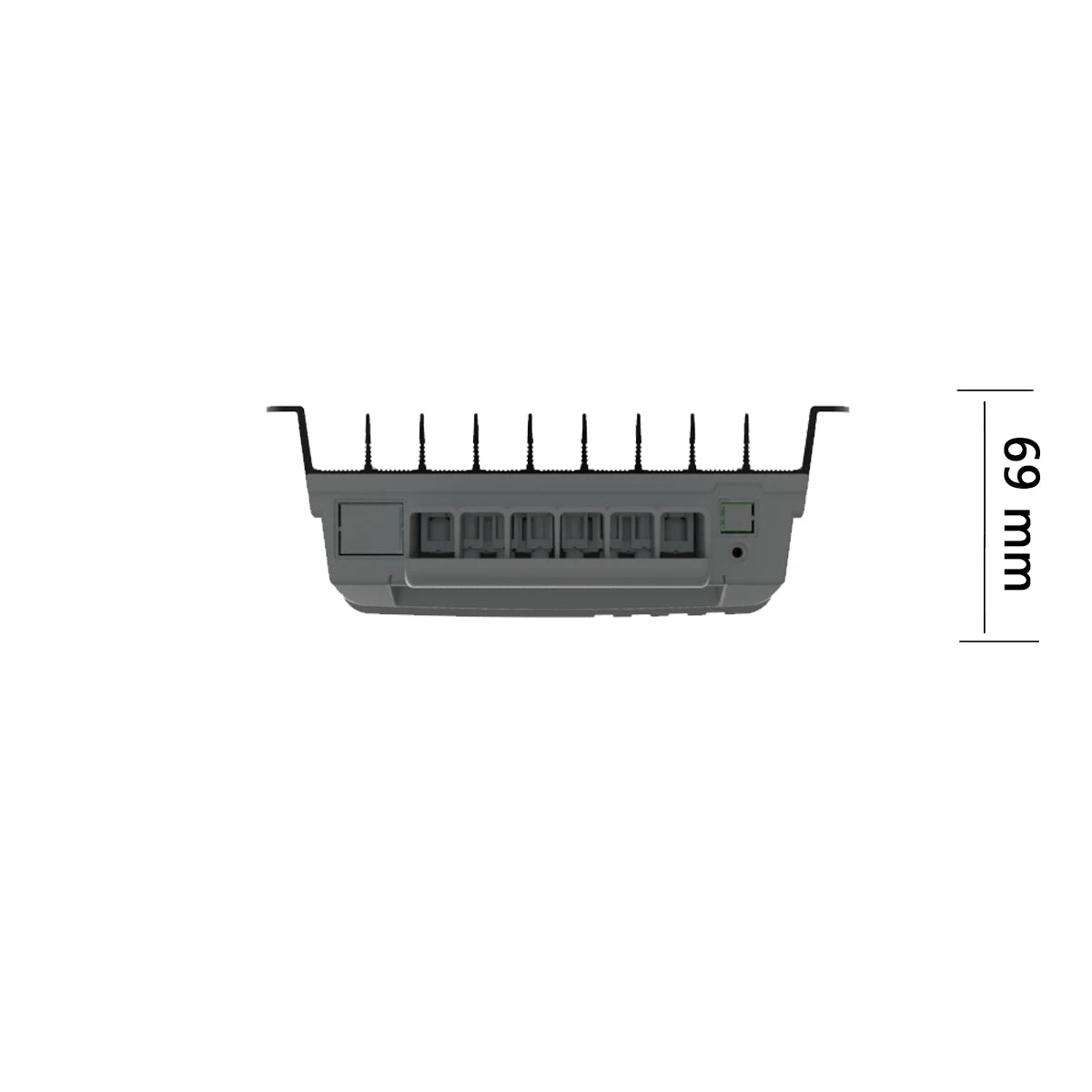 Accurate temperature compensation with built-in external sensor for precise performance.