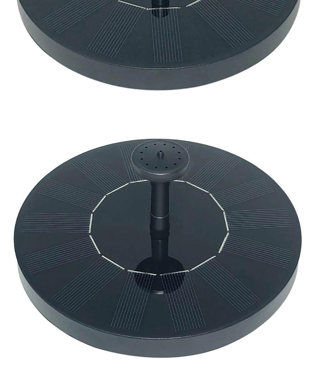 Mini Solar Water Fountain, Solar-powered water pump starts quickly, within 3 seconds, when sunlight is sufficient.