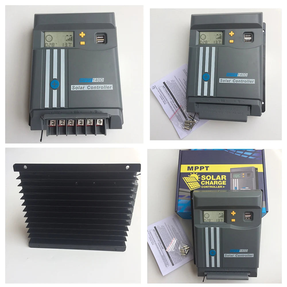 MPPT Solar Controller, Controller for lithium-ion batteries with MPPT tech for efficient solar panel charging.