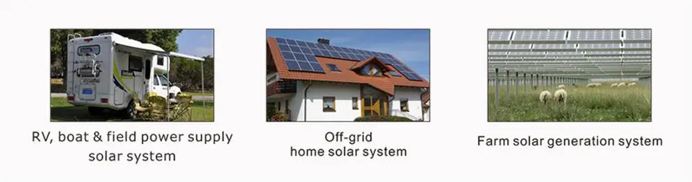 Off-grid power solution for alternative energy uses, including RVs, boats, farms, and homes.