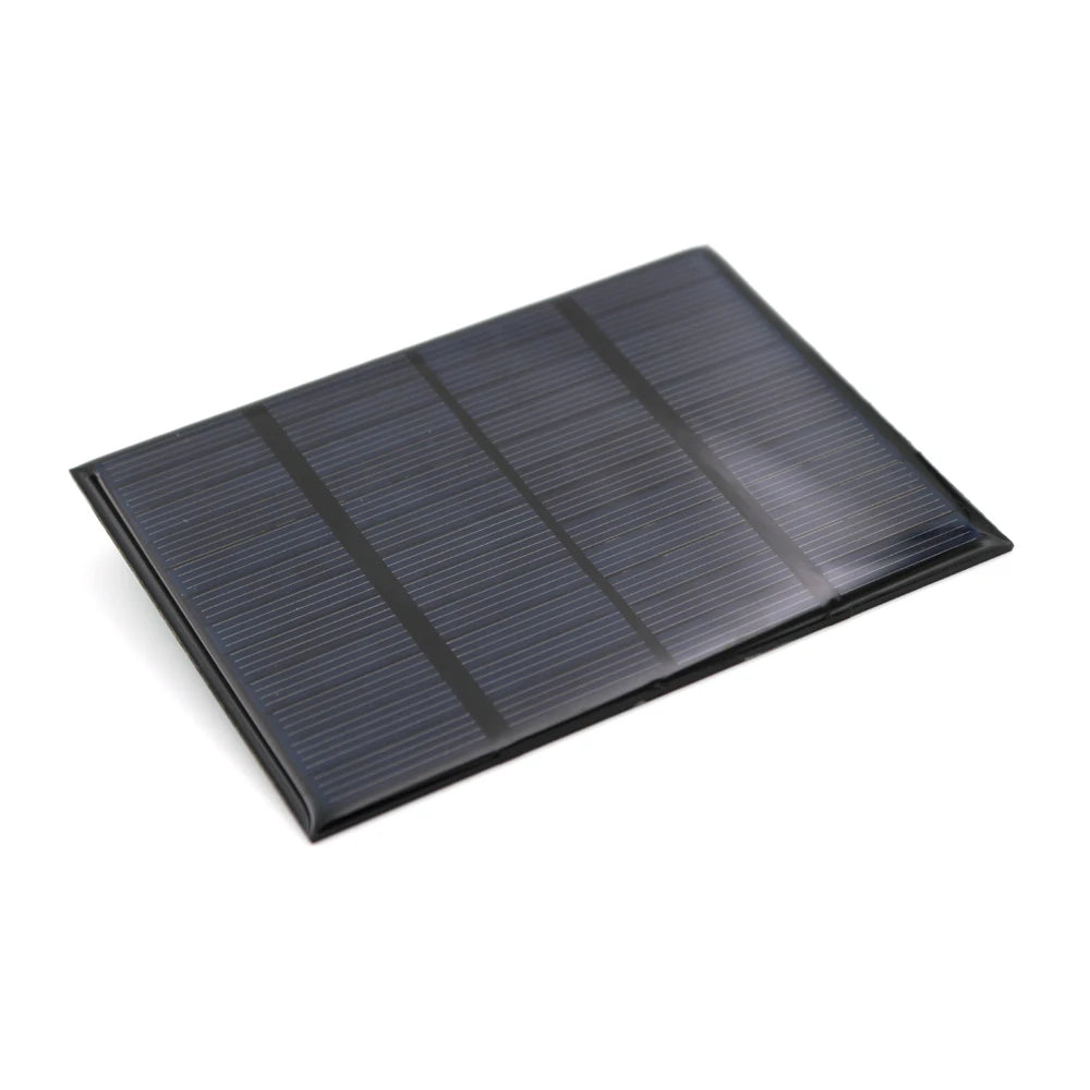 12V 1.5W Solar Panel, Suitable for outdoor applications like courtyard lighting, small home illumination, and street lighting.