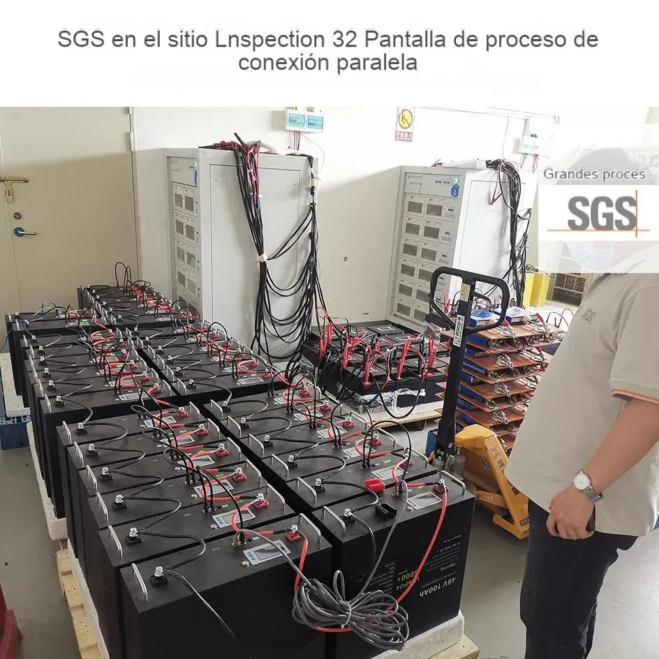 Nuevo 48 280AH LIFEPO4 Batería de 14kWh - 6000+ cilculos 16S 51.2V 200AH 300AH RS485/CAN OFF/ON SISTEMA SOLAR DE LA GARANTÍA DE 10 AHORES