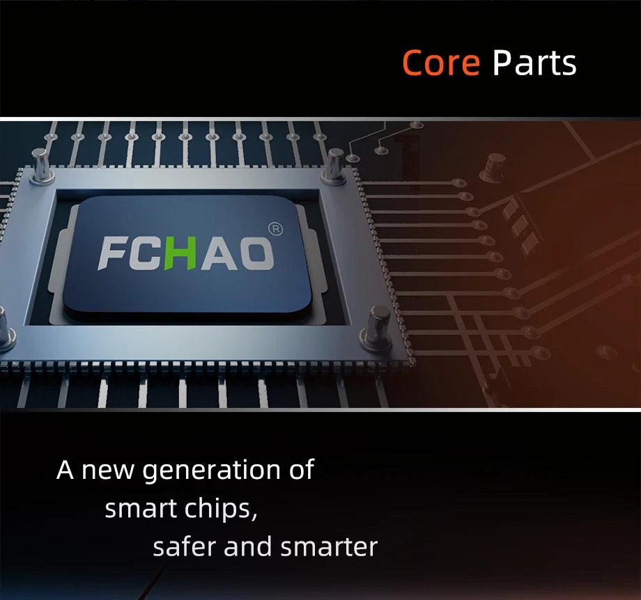 FCHAO 2400W Solar Panel Inverter, FCHAO's new generation smart chip technology ensures safer and smarter performance.