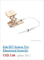 Montessories DIY Science Toy, Mini solar fan model kit for kids to learn about physics and STEM.