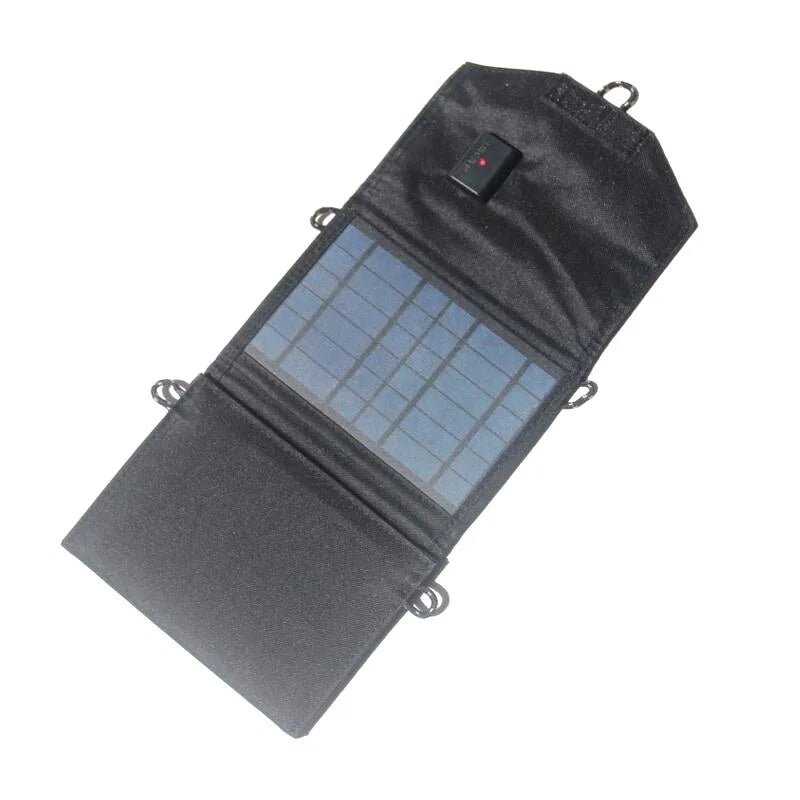 120W Foldable Solar Panel, Compatible with most mobile phones and small electronics via standard USB output.