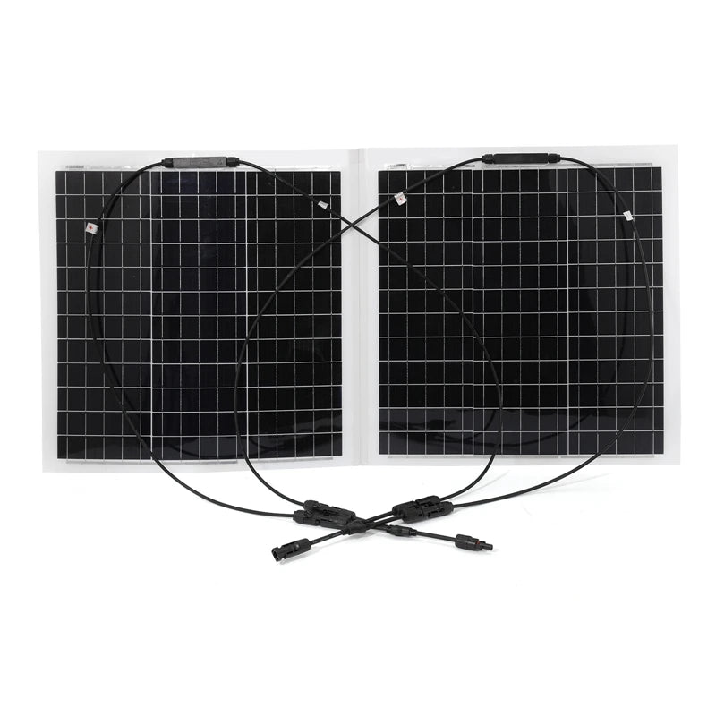 300W 600W Solar Panel, 300W Solar Panel Kit with Controller for RV, boat, or camping use; flexible monocrystalline cell.