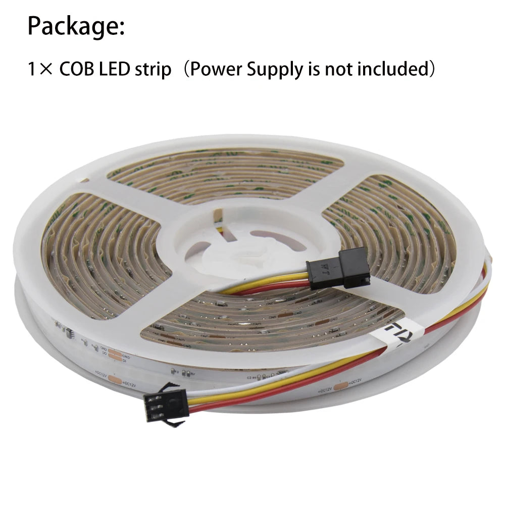 Contains 1 x COB LED strip (power supply sold separately).