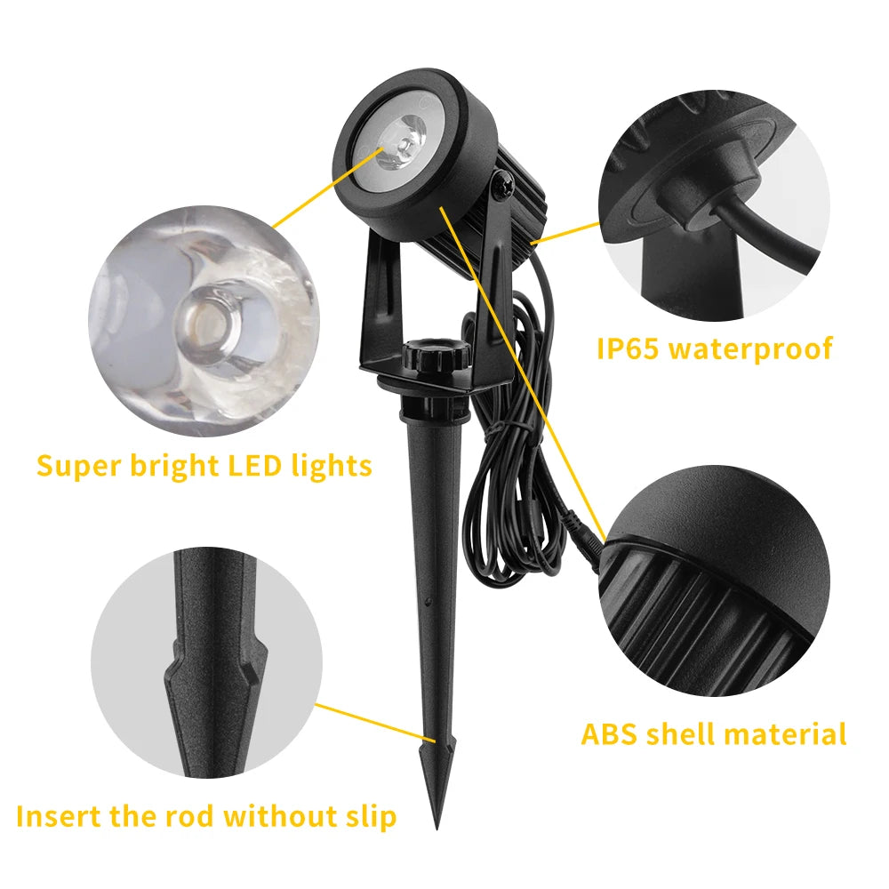 T-sunrise Solar LED Outdoor Light, Water-resistant LED light with rugged design, easy installation, and high brightness.