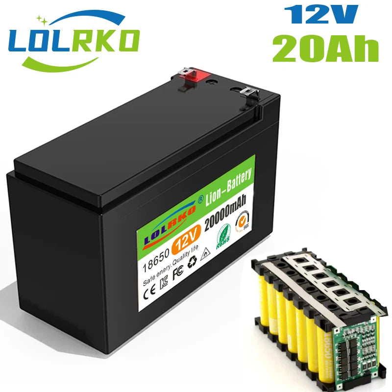 12V Battery, Charge your device with a recommended 14.6V and up to 5A current.