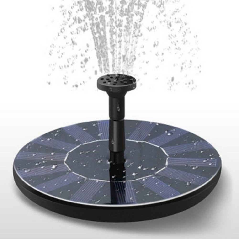 1W Mini Solar Fountain - Pool Pond Waterfall Garden Pool Bird Bath Water Pump Floating Fountain