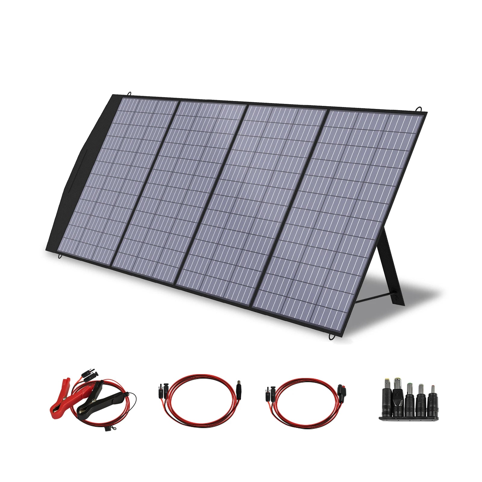 Maximum Power Point Tracking (MPPT) controller optimizes solar charging by detecting max power output.