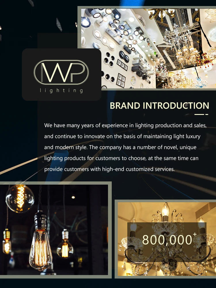 Luxury lighting brand offering high-end customization and modern designs.