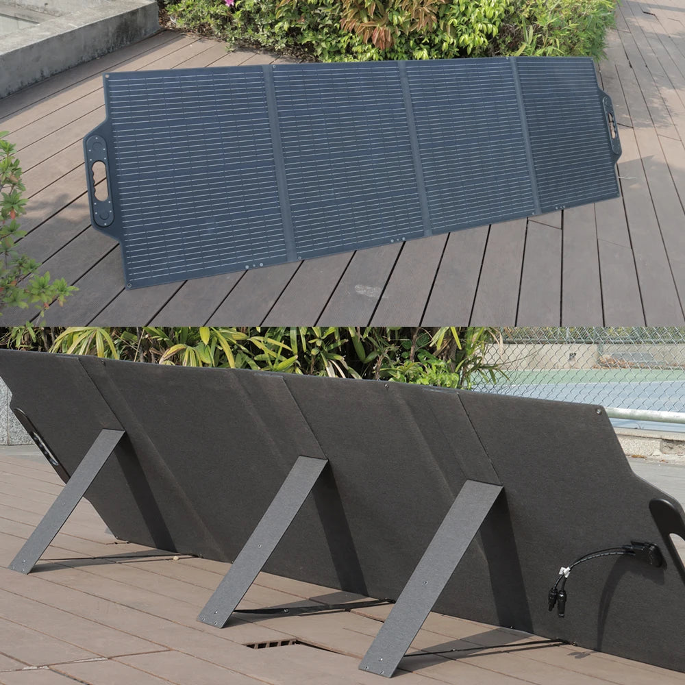 300W Foldable Portable ETFE Solar Panel, Power output: 300 watts.
