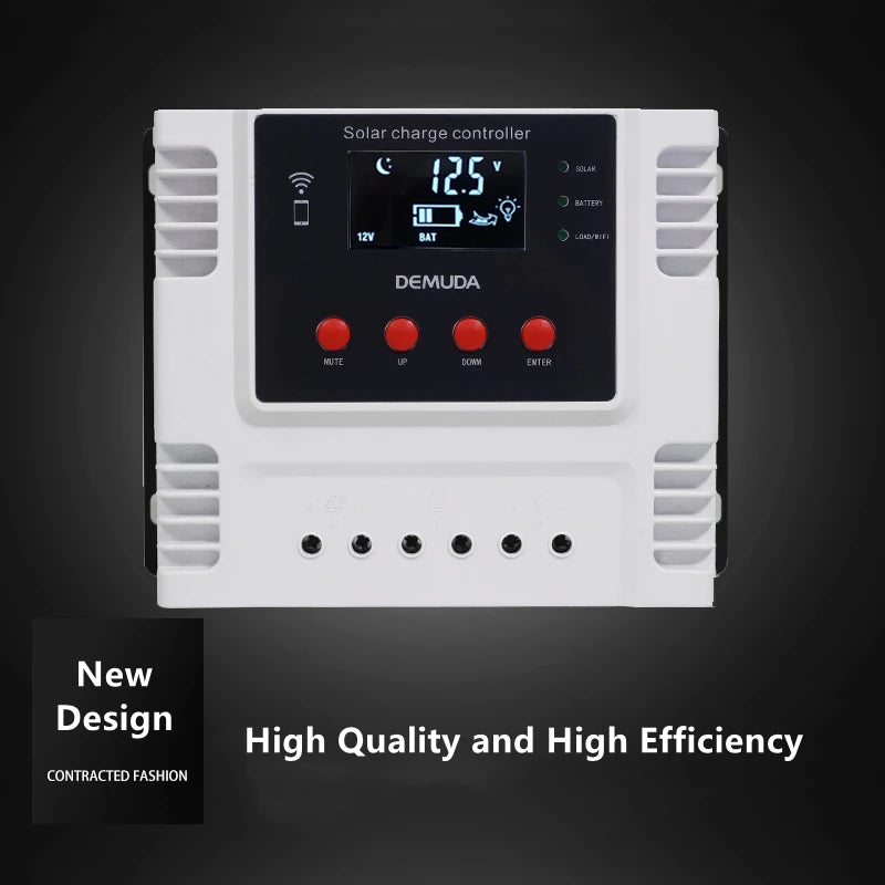 12V 24V 48V 40A 60A Solar Charge Controller, Solar charge controller for high-quality energy conversion, suitable for lead-acid and lithium batteries.