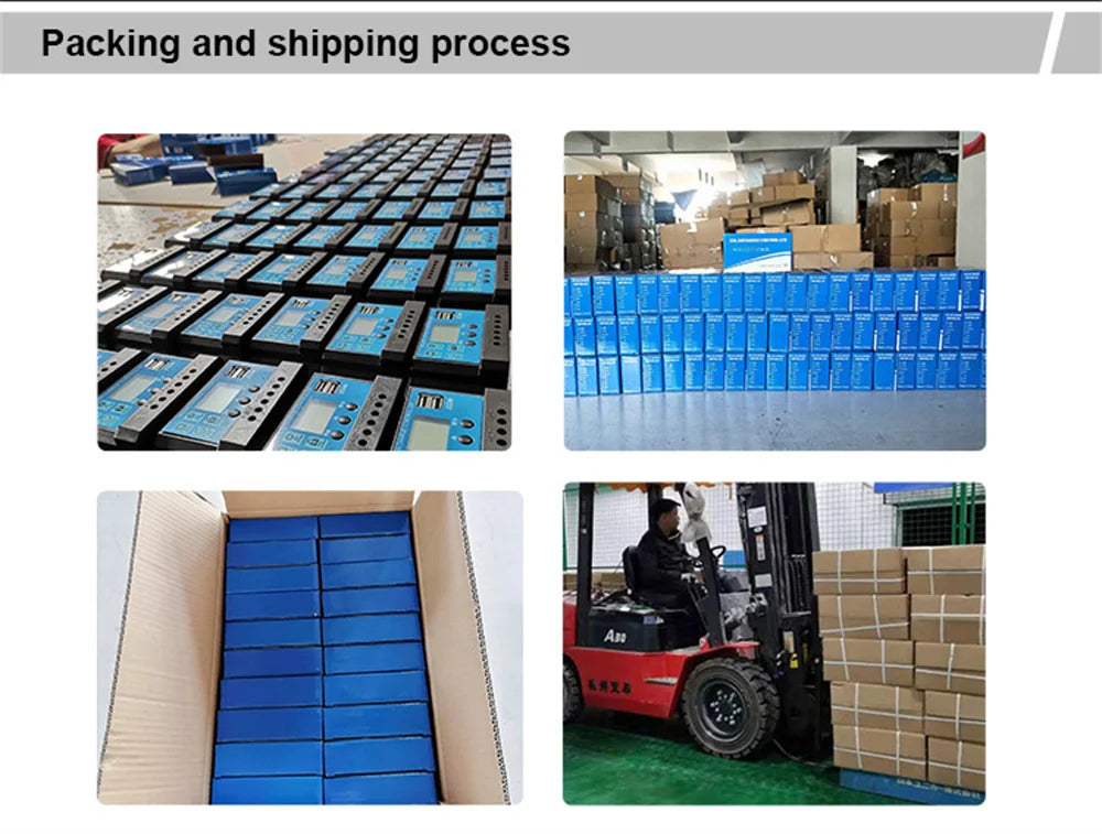 Upgraded 10A 20A 30A Solar Controller, Efficient Packing and Shipping Process Guaranteed for Your Order.