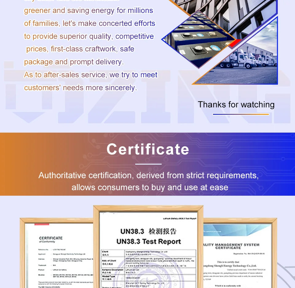 GRADE A 3.2V Lifepo4 320Ah Battery, Ensuring safe and reliable eco-friendly products for families with quality, affordability, and customer-centric approach.