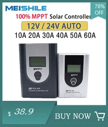 10A-100A MPPT Solar Controller, Sequence errors can damage the controller. Use correctly!