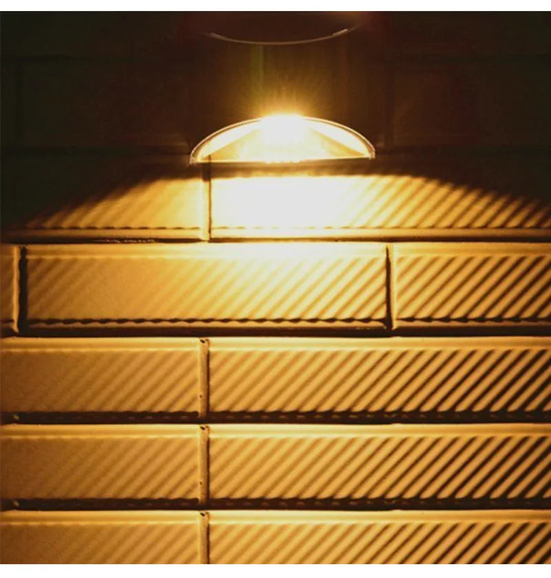 Solar Wall Light, Solar-powered outdoor light for home, patio, garden, or balcony, providing a warm and cozy atmosphere.