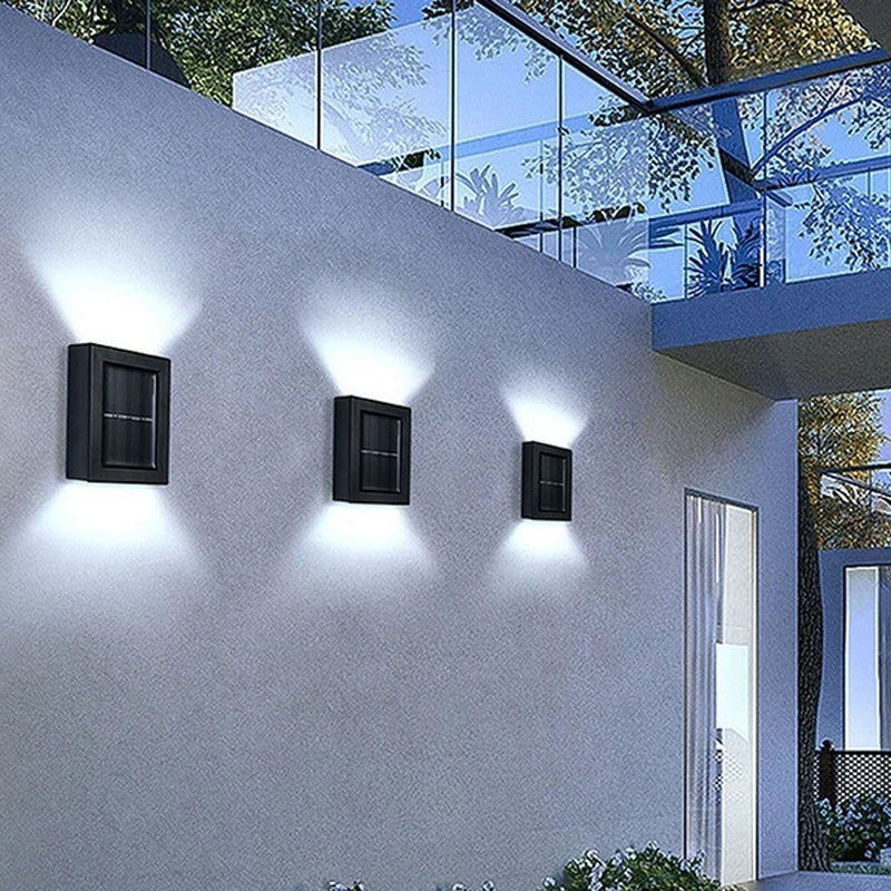 Illuminate outdoor spaces with light to create a warm and inviting atmosphere.