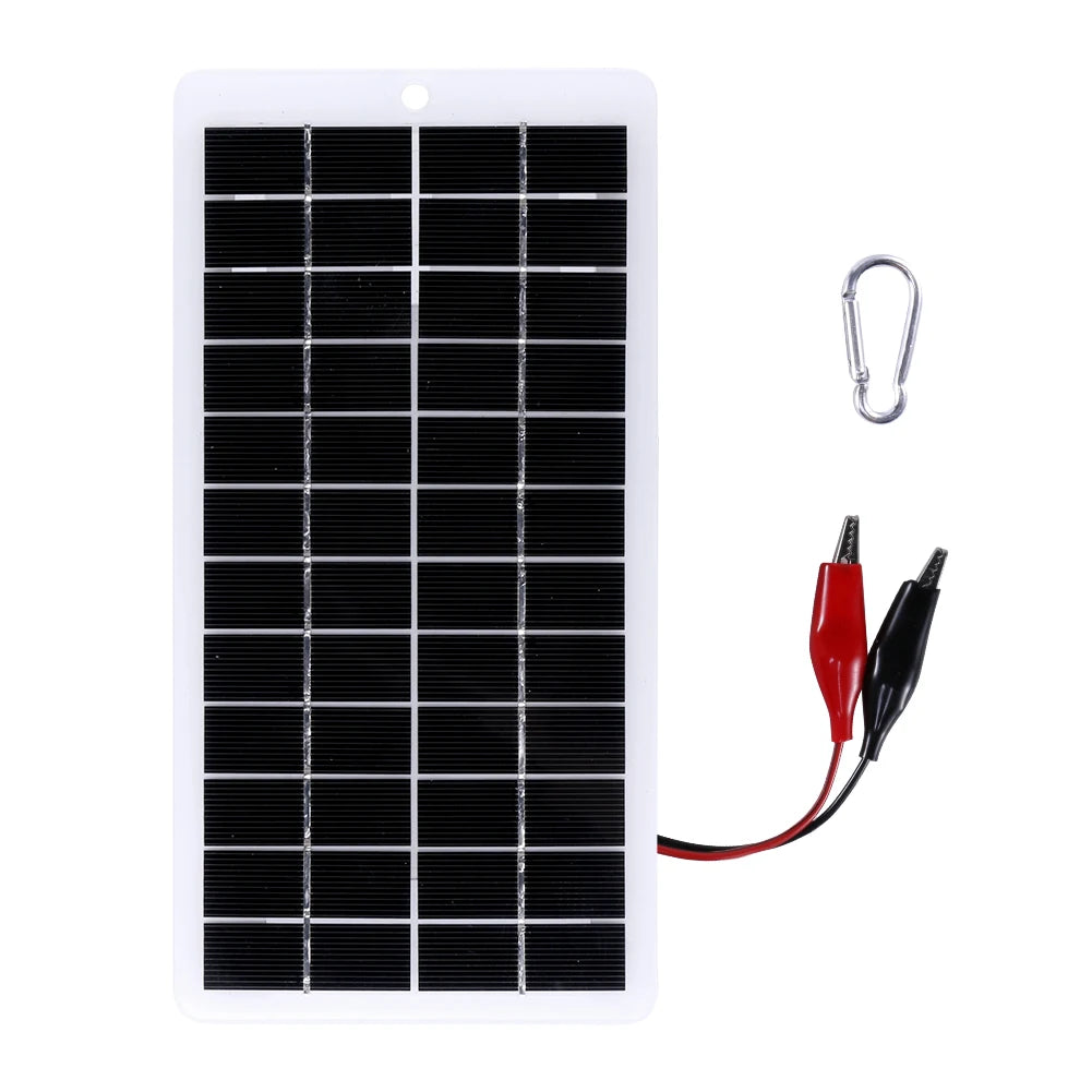 Solar Panel, Portable solar charger for mobile devices, ideal for outdoor use with 10W and 12V polysilicon panels.