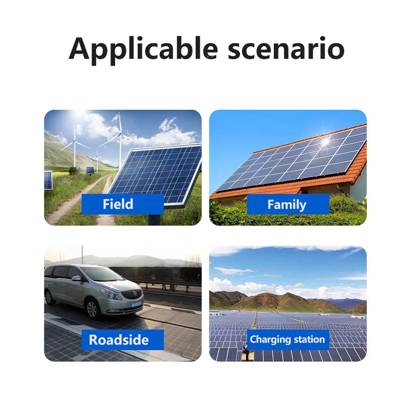 From 20W-1000W Solar Panel, Portable power source charges devices outdoors; ideal for camping, emergencies, or home backup.
