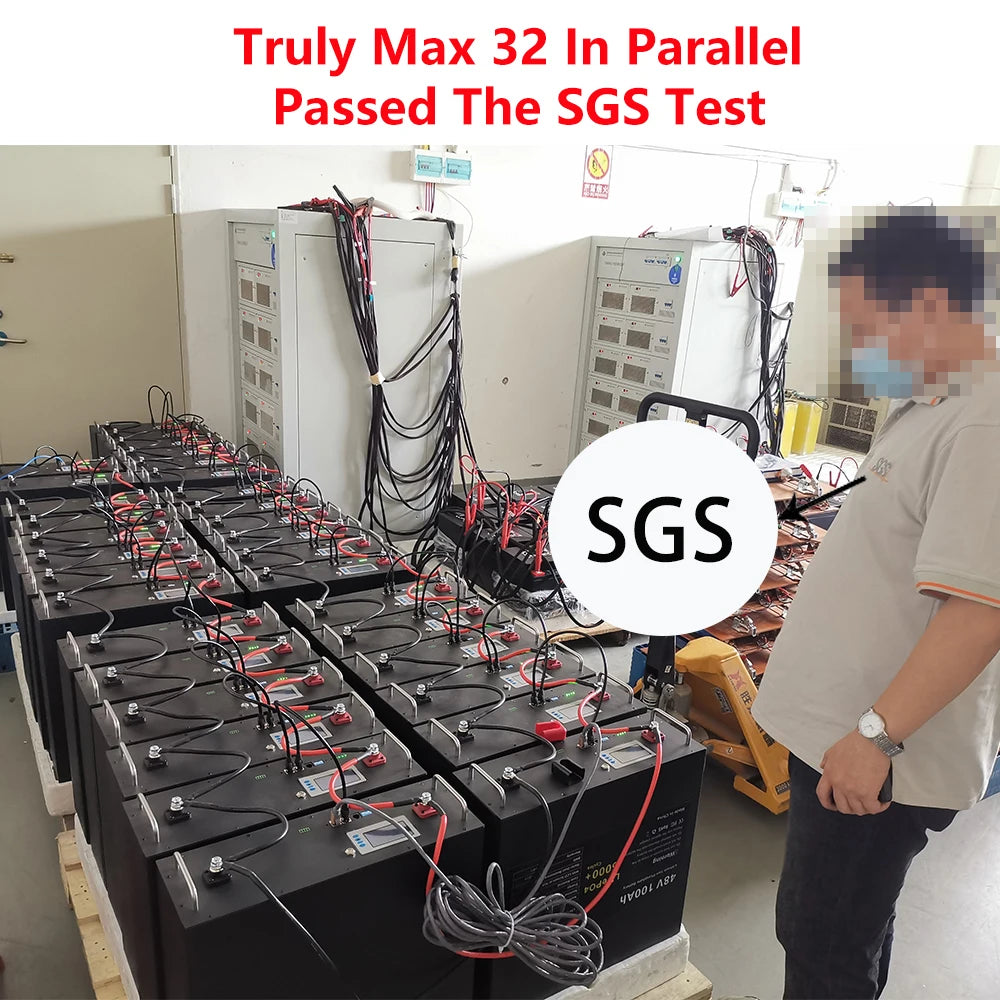 48V 200Ah LiFePO4 Battery, EU VAT tax included in prices, no extra charge at checkout.