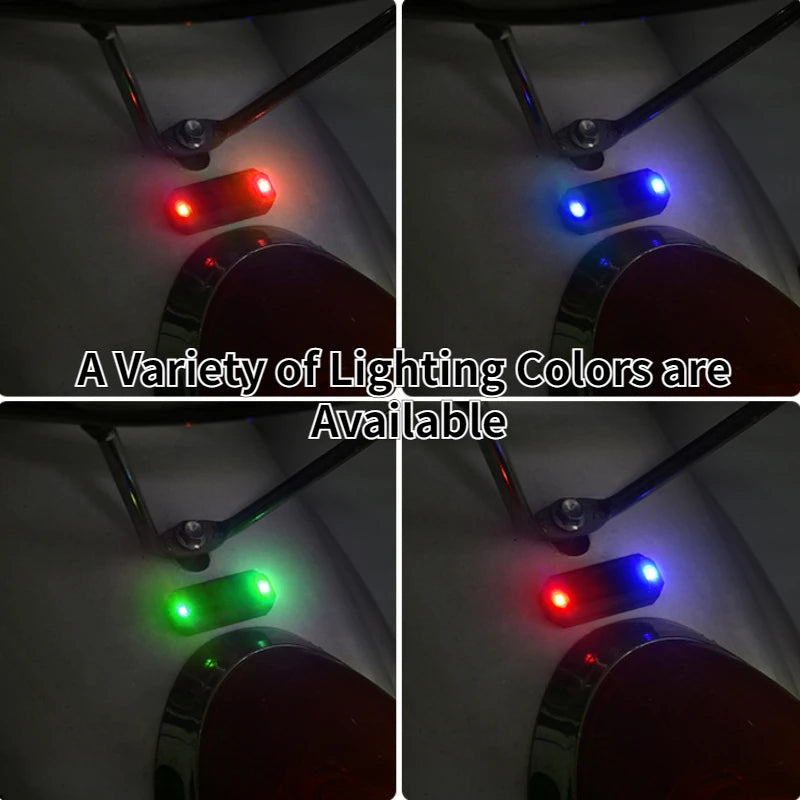 Car Solar LED Mini Warning Light, Multiple color options available