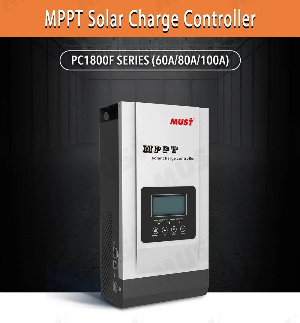 Efficiently regulate home solar power with MUST's MPPT controller.