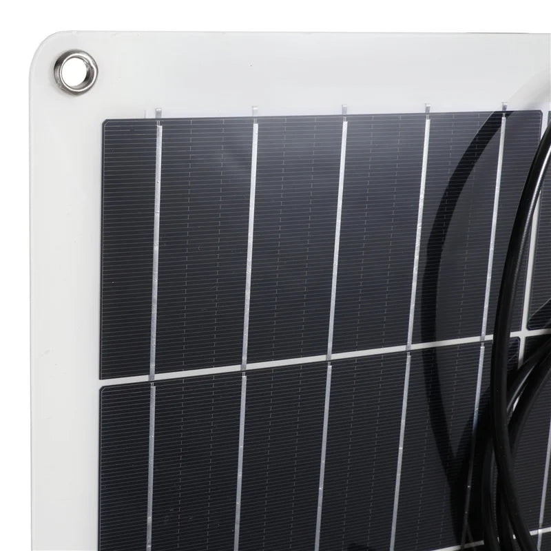 Solar Panel, Lightweight and easy-to-install device suitable for various applications, including aquarium circulation, energy monitoring, and solar power storage.