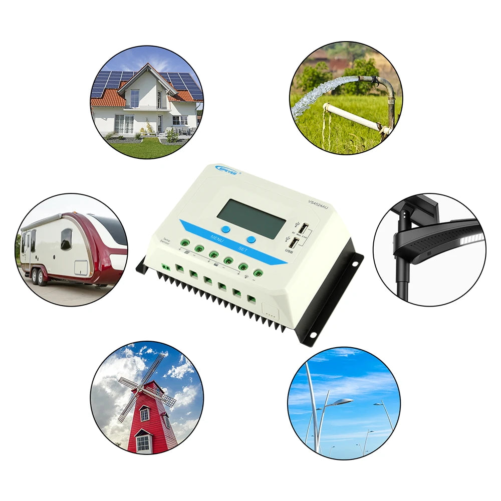 Widely used on solar-powered systems and lighting applications.