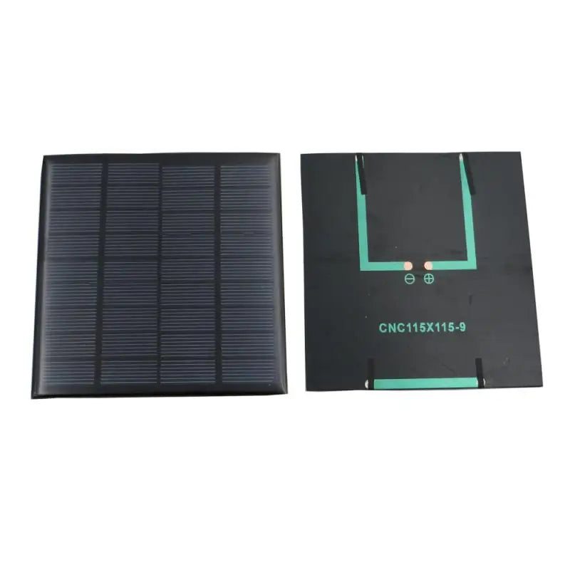 6V 9V 18V Mini Solar Panel, Waterproof design for outdoor use, protects from dust and low-pressure water spray.