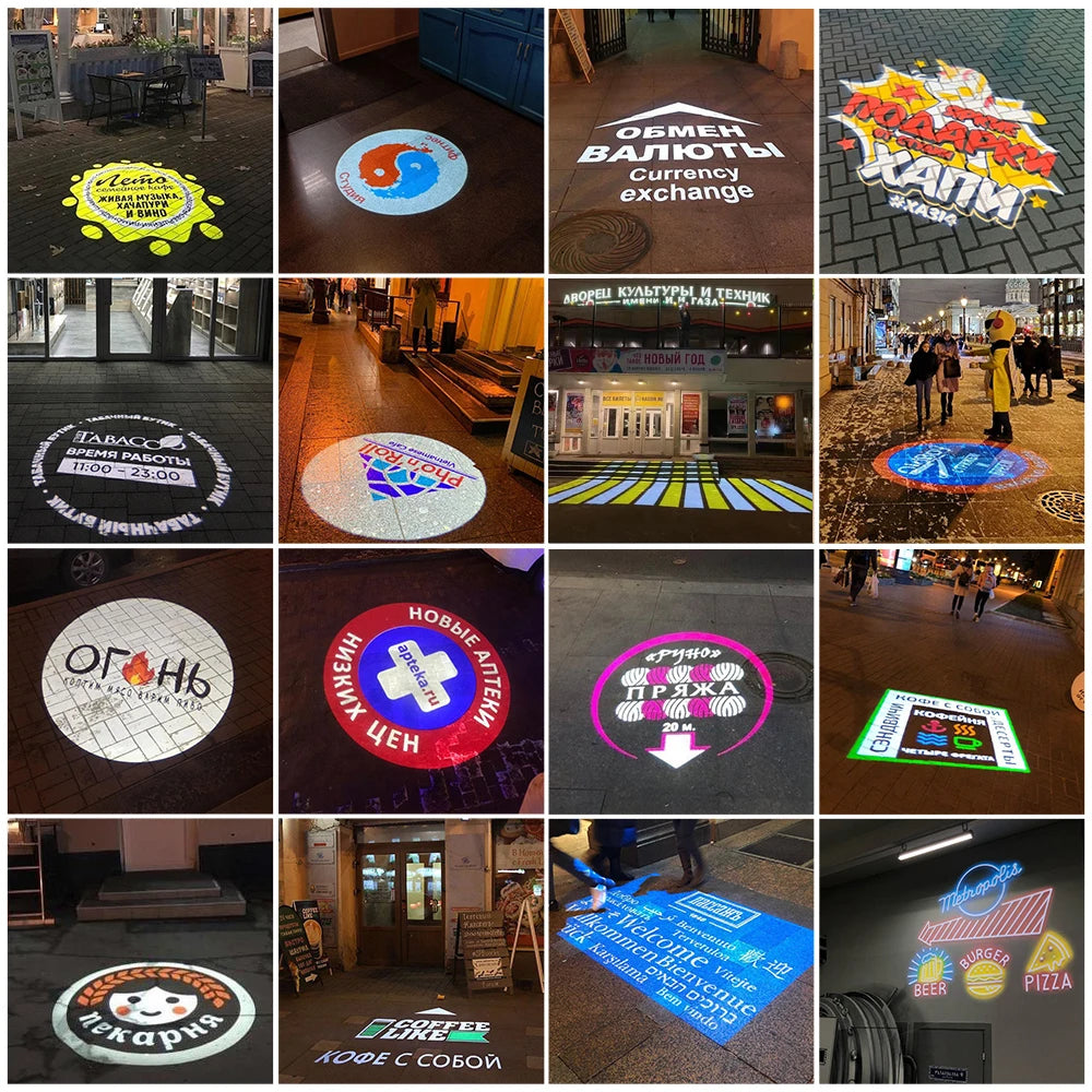 Advertising Gobo Projector Logo Lights