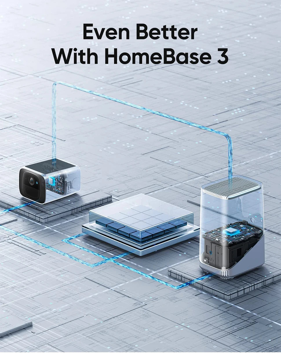 Eufy S220 SoloCam - Solar Security Camera, Secure your trust with us; reliable security even during unpredictable weather or sudden storms.