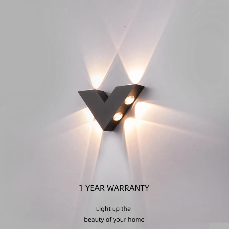 Joollysun Wall Light, Enjoy a year's warranty with our LED lights that beautifully illuminate your outdoor space.