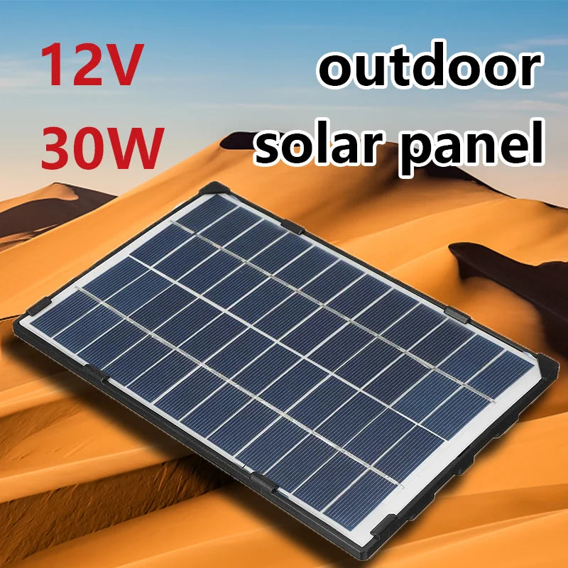 30W Portable Solar Panel, Tolerant of ±1-2cm measurement variations due to manual measurement.