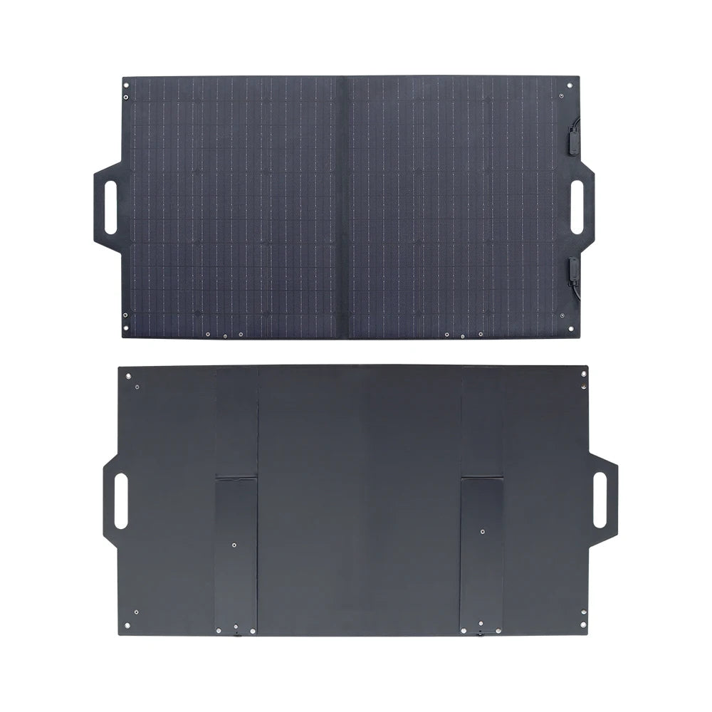 300W Foldable Portable ETFE Solar Panel, Foldable solar panel kit charges power stations, generators, cars, boats, RVs, and campers with ease.