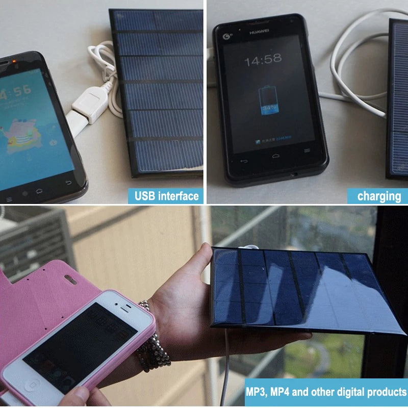 20W Portable Solar Panel, Charges MP3 players, MPA devices, and other digital products via USB interface.