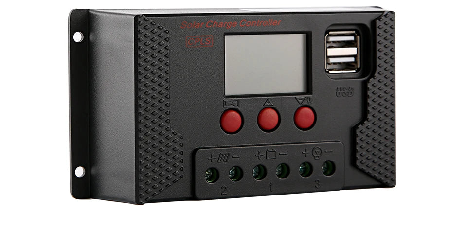 Solar charge/discharge controller with customizable specifications, suitable for various applications and battery types.