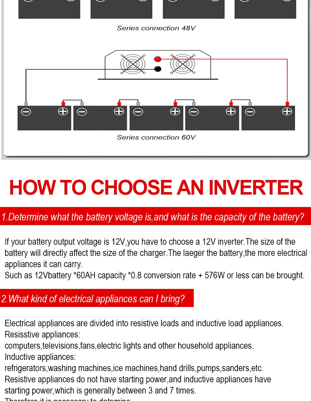 Pure Sine Waveform Universal Inverter, Inverter converts 12V-60V DC power to universal AC voltage (110V-240V) with pure sine waveform and high power output.