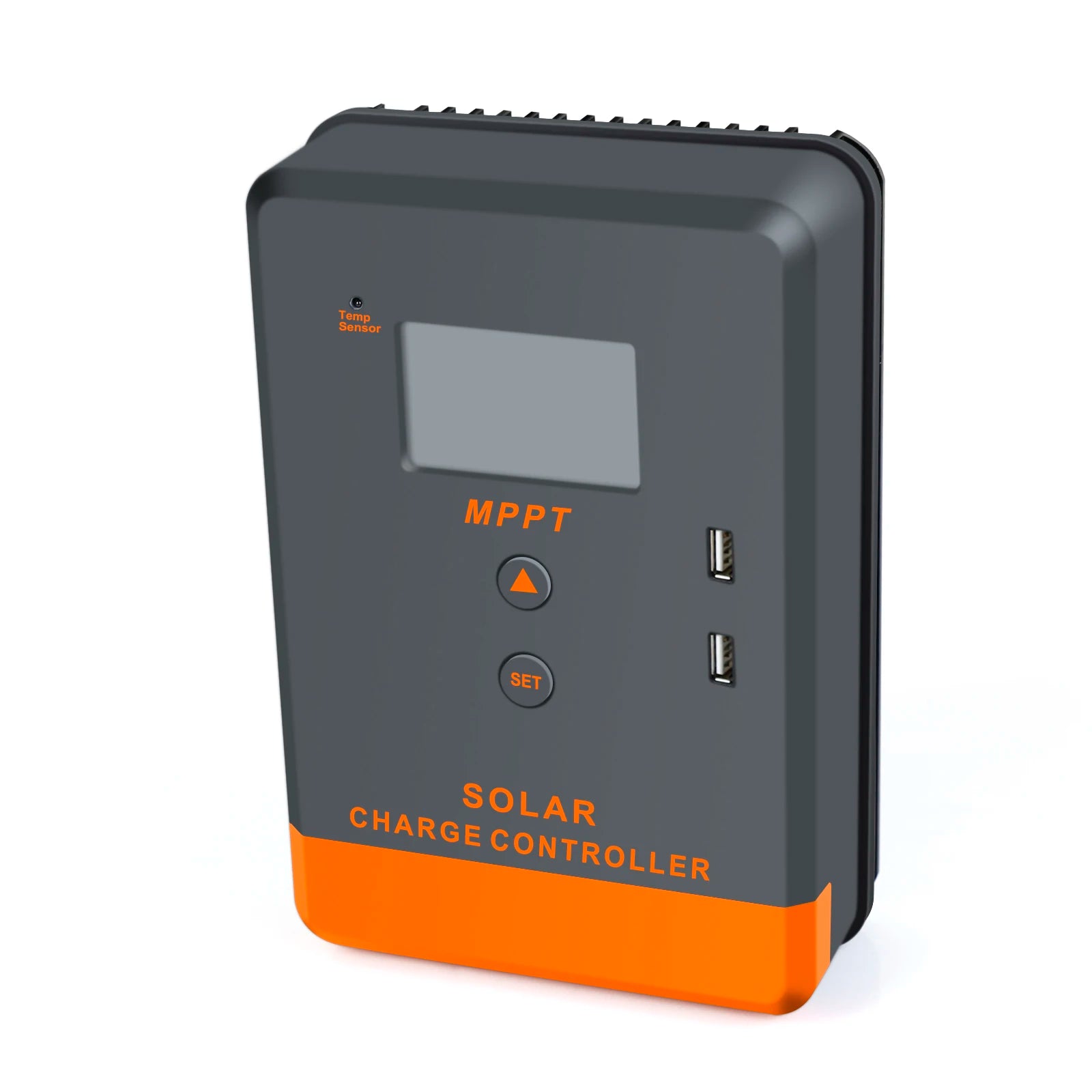 PowMr MPPT Solar Charger Controller, Smart solar charge controller with temperature sensor and adjustable charging modes.