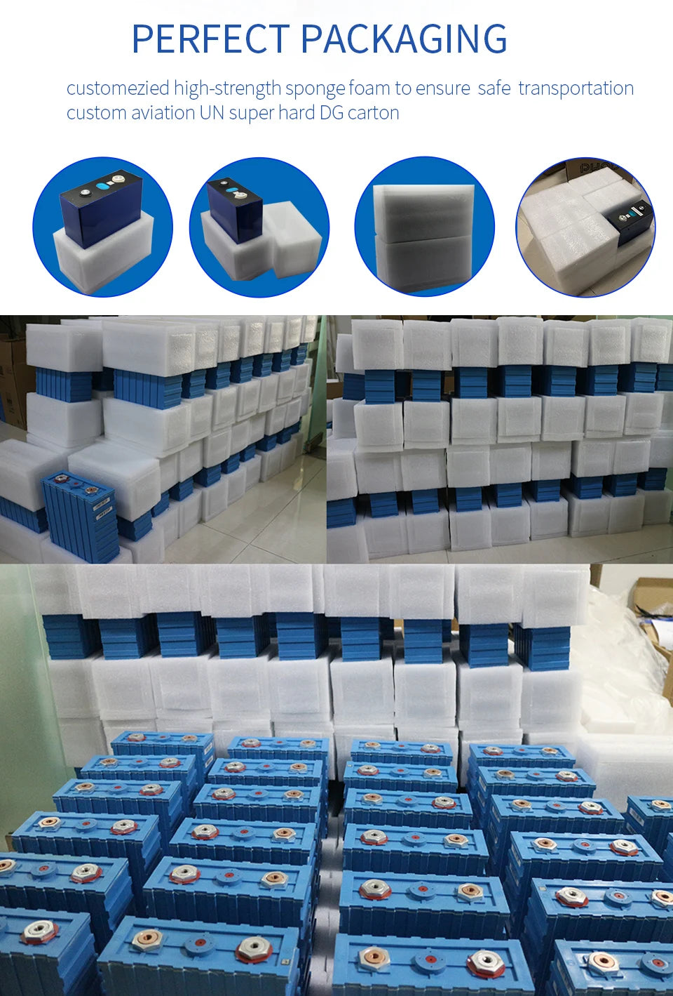 Safe and protected transportation in customized cartons with advanced foam and aviation-grade packaging.