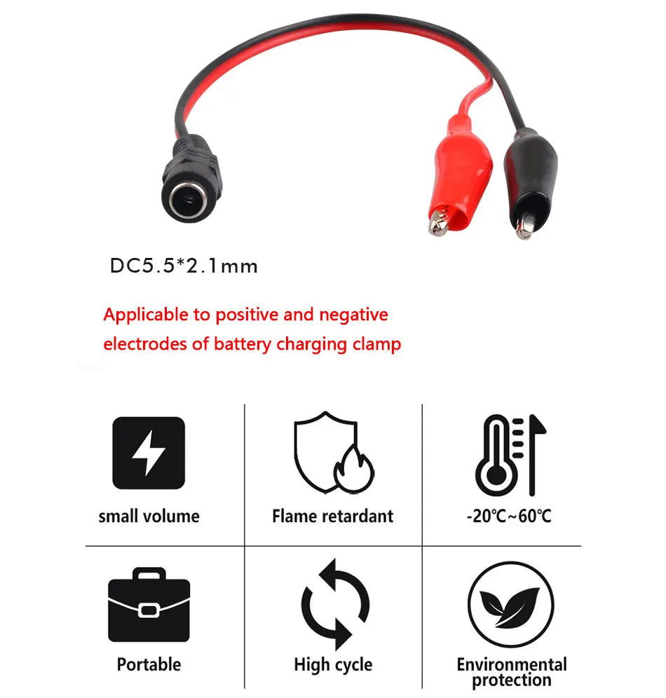 New outdoor rechargeable lithium battery, Portable 18650 battery charger with flame-retardant design for safe use on both terminals.