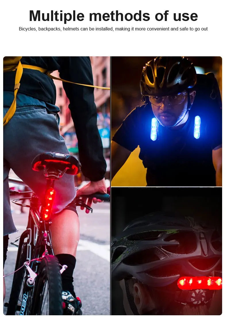 X-TIGER QD-1301 Front Light, Mount on your bike, backpack or helmet for added convenience and safety while cycling.