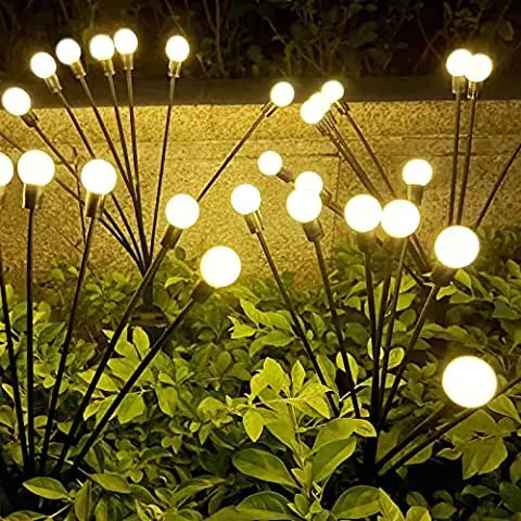 Solar LED Light, Solar-powered LED garden light with ABS body and warm white bulb, water-resistant and wind-driven.