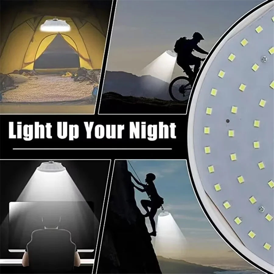 120LED Portable Solar Camping Light, 