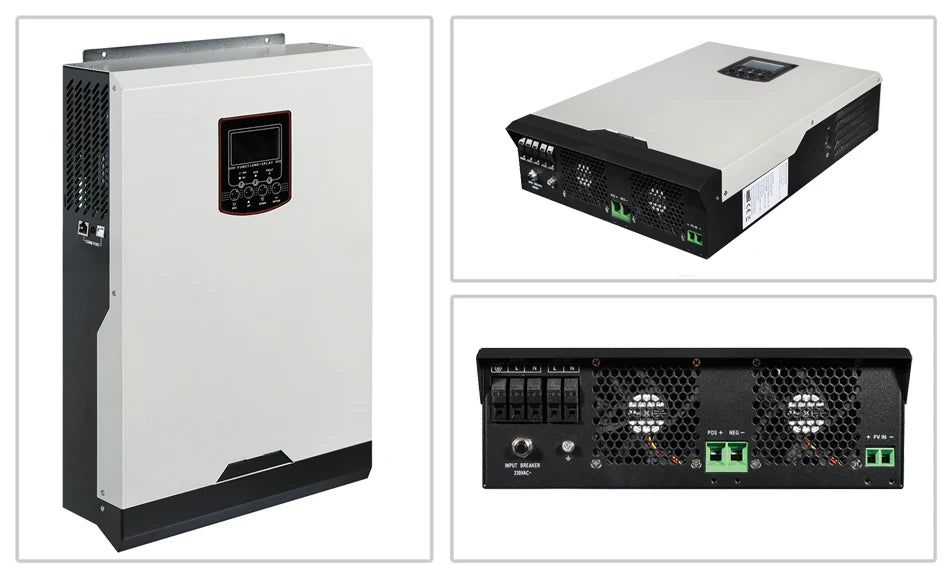 5500W MPPT Hybrid Inverter, Easy to repair with replaceable components and spare parts available.
